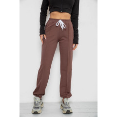 Спорт штани женские, цвет шоколад, 247R4670-1
