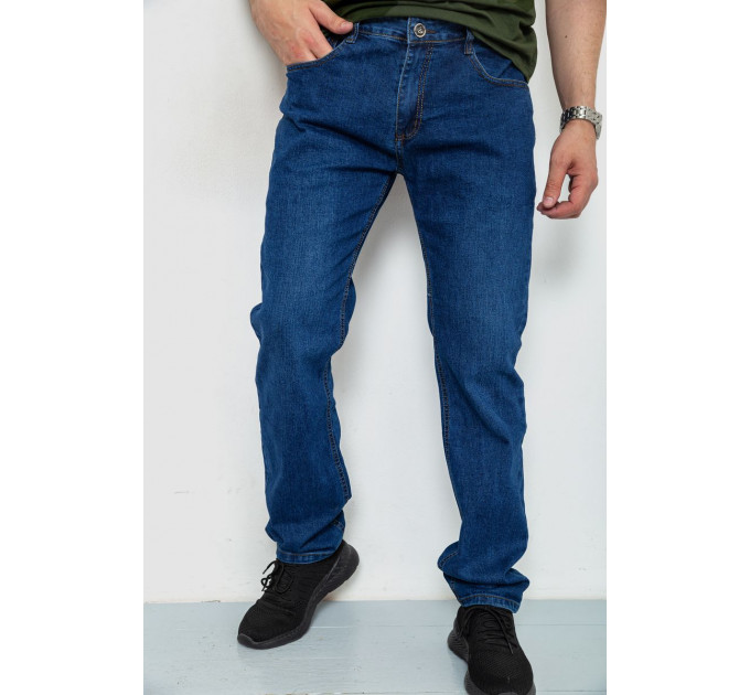 Джинсы мужские, цвет синий, 244RW109