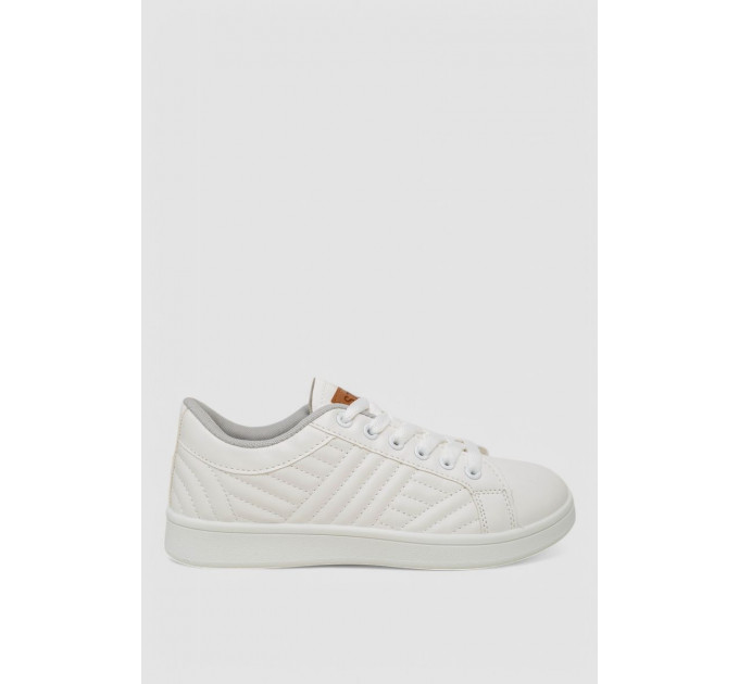 Кеды женские, цвет бело-серый, 248RR71