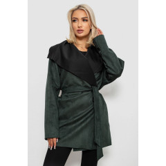 Кардиган женский однотонный, цвет зеленый, 257R001