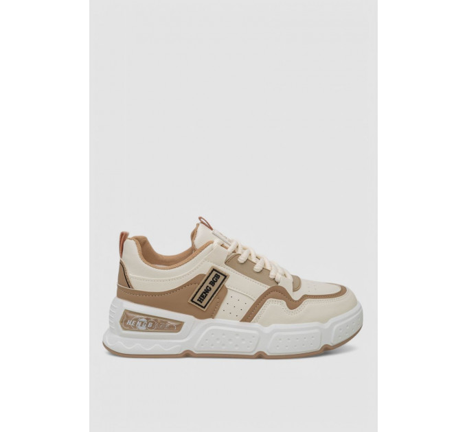 Кроссовки мужские демисезонные, цвет бежевый, 243RHK18