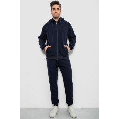 Спортивный костюм мужской утепленный, цвет синий, 244R9104