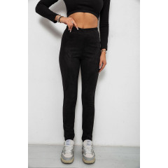 Лосины однотонные, цвет черный, 257R2045