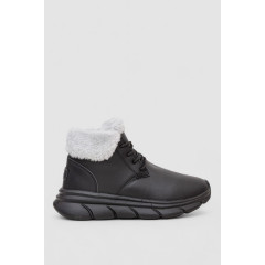 Ботинки женские зимние на меху, цвет черно-серый, 248RCX663-1