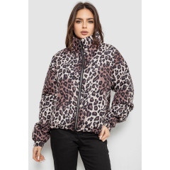 Куртка женская демисезонная, цвет леопардовый, 102R5273-1