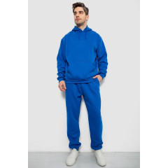 Спортивный костюм мужской на флисе, цвет электрик, 244R9162