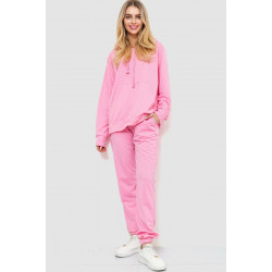 Спортивный костюм женский двухнитка, цвет розовый, 244R009