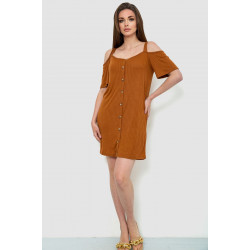 Сукня, цвет коричневый, 244R269