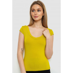 Майка женская, цвет горчичный, 186R301