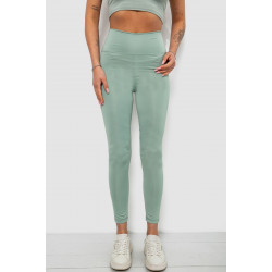 Лосины женские однотонные, цвет оливковый, 214R155