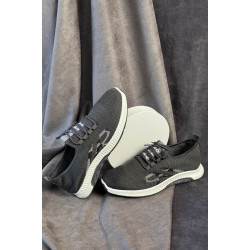 Кроссовки мужские текстиль, цвет серый, 244R3003-1