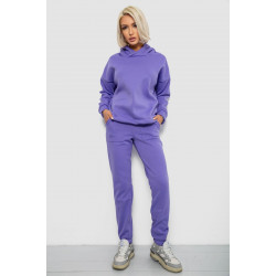 Спортивный костюм женский на флисе, цвет сиреневый, 257R88