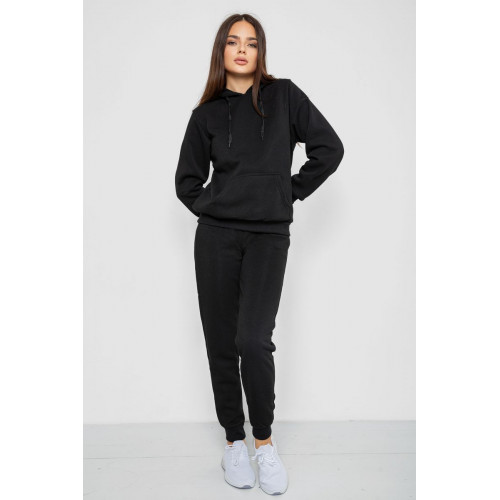 Спорт костюм женский, цвет черный, 244R9144