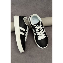 Кеды женские, цвет черно-белый, 248RJH100