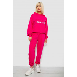 Спортивный костюм женский с принтом, цвет розовый, 244R1059AG