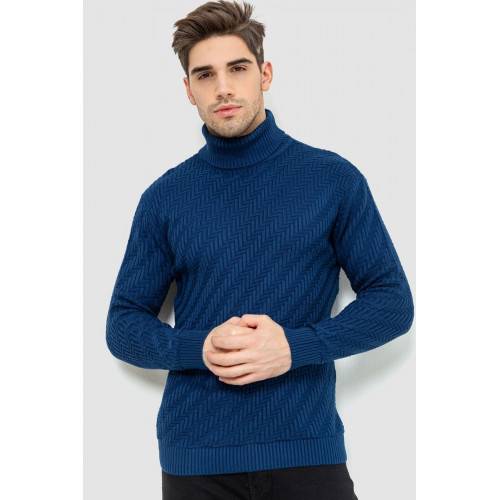 Гольф мужской, цвет синий, 161R696